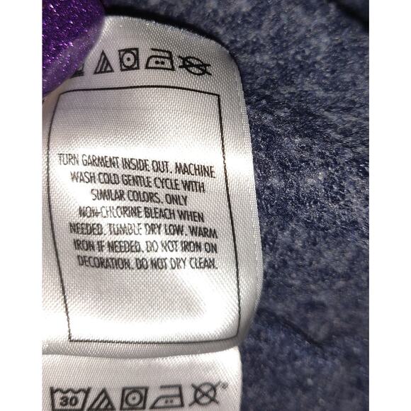 Disney World Parks Sweatshirt Adult XL Navy Blue Waffle Type Knit Compass Mickey - Picture 11 of 16